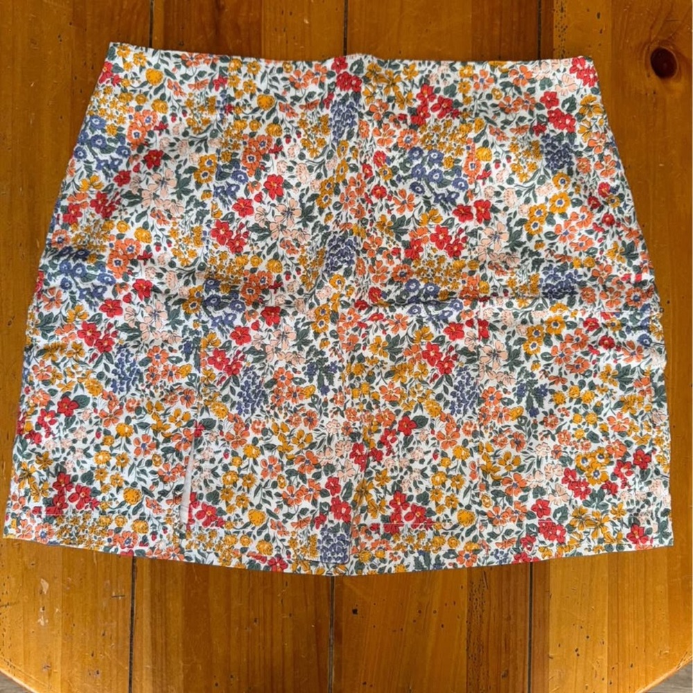 Floral Print Women's Skirt